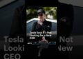 TESLA says it’s not on the lookout for a brand new CEO #tesla #elonmusk #stockmarket Purchase calls?