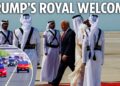 Trump will get purple carpet welcome & Cybertrucks convoy escort as he lands in Qatar