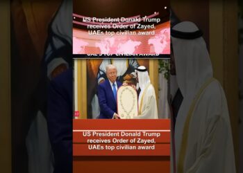 US President Donald Trump receives Order of Zayed, UAEs prime civilian award
