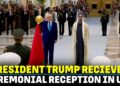 LIVE: US President Donald Trump receives ceremonial reception in Abu Dhabi | Qasr Al Watan |UAE