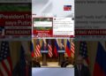 President Trump declared Putin is “enjoying with hearth.” #trump #information
