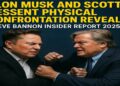 Elon Musk and Scott Bessent Bodily Confrontation Revealed | Steve Bannon Insider Report 2025