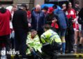 Witnesses describe automotive driving into crowds at Liverpool FC parade