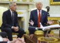 President Donald Trump inks commerce cope with UK, previews commerce negotiations with China