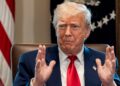Trump takes on Hollywood, Alcatraz, calls AI pope picture a joke