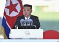 North Korea’s second naval destroyer is broken in a failed launch at a ceremony attended by Kim