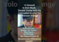 Elon Musk resign? #americanews #elonmusk #2025 #globalnews #spacex #indiaamerica #viralshort #upsc