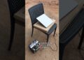 Starlink ligada diretamente a uma bateria. #starlink #starlinkmini #wifi