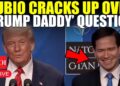 Trump LIVE | Rubio BURSTS Into Laughter At Reporter’s ‘Daddy’ Query To Trump | NATO Summit LIVE