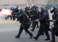 Violent anti-ICE protests in LA and NYC as officers slam Democrat rhetoric