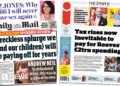 Spending Assessment ‘renewing Britain’ or ‘reckless splurge’