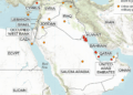 Mapping US troops and army bases within the Center East | Navy Information