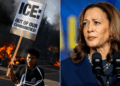 Kamala Harris slammed for calling anti-ICE riots ‘overwhelmingly peaceable’