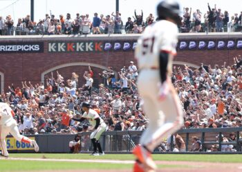 Baseball thrown from crowd throughout Giants-Braves sport sparks confusion on discipline