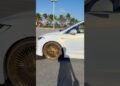 Tesla Mannequin X on Gold 24’s Daytons