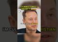 Is Elon Musk technically Christian? #jesus #bible #godisgood #fyp #viral #foryou #jireh #elonmusk