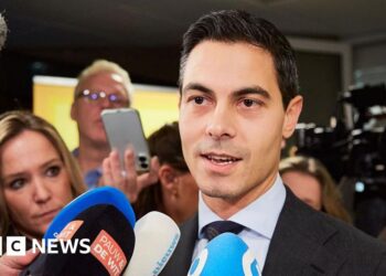 Rob Jetten’s Dutch centrist liberal social gathering wins neck-and-neck election race, vote evaluation says Rob Jetten’s Dutch centrist liberal social gathering wins neck-and-neck election race, vote evaluation says