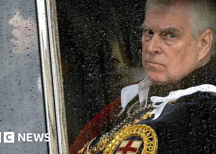 Andrew stripped of ‘prince’ title and can transfer out of Royal Lodge