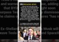 Elon Musk Rumored to Go away Tesla for AI and SpaceX Focus #BreakingNews #ElonMusk #Tesla Elon Musk Rumored to Go away Tesla for AI and SpaceX Focus #BreakingNews #ElonMusk #Tesla