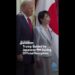 Trump Guided by Japanese PM Throughout Official Reception Trump Guided by Japanese PM Throughout Official Reception
