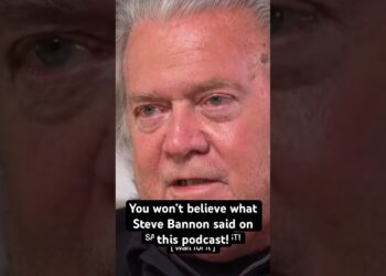 You received’t consider what Steve Bannon mentioned on this podcast!
