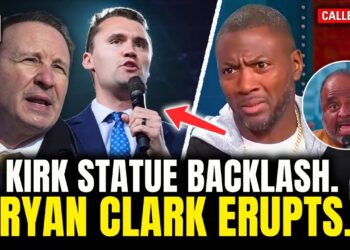 Charlie Kirk Statue Backlash. Ryan Clark Slams Jeff Landry’s Plan, MAGA Meltdown Ensues.