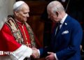 King Charles and Pope change presents and pray collectively for first time King Charles and Pope change presents and pray collectively for first time
