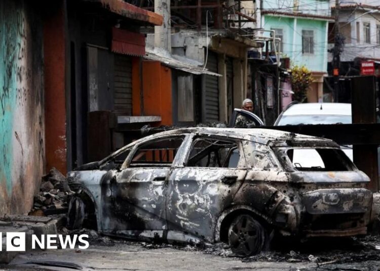 At the very least 64 killed in Rio’s largest police raid on gangs