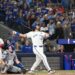 Blue Jays beat Dodgers 11-4 in World Sequence Recreation 1 at Rogers Centre Blue Jays beat Dodgers 11-4 in World Sequence Recreation 1 at Rogers Centre