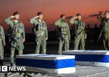 Israel confirms identities of hostages’ our bodies returned by Hamas Israel confirms identities of hostages’ our bodies returned by Hamas