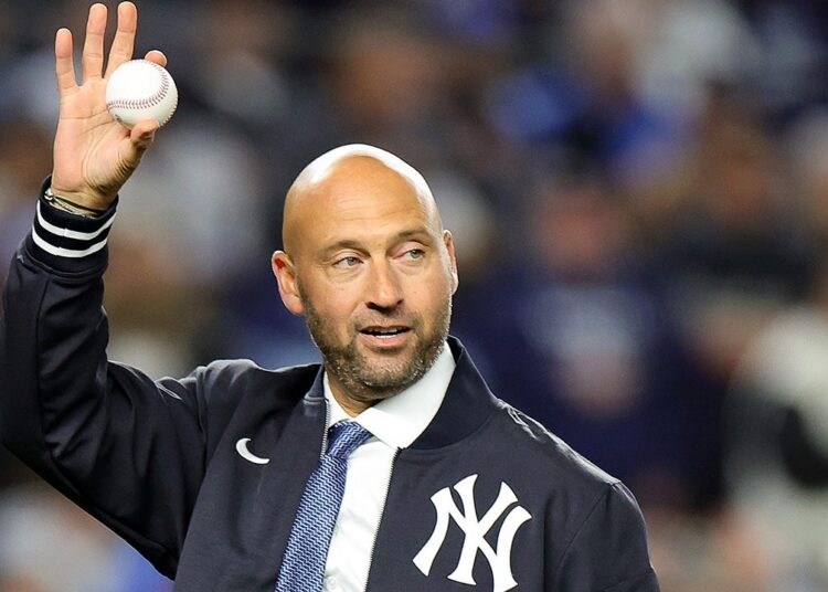 Derek Jeter jokingly reductions Dodgers’ 2020 World Collection ring