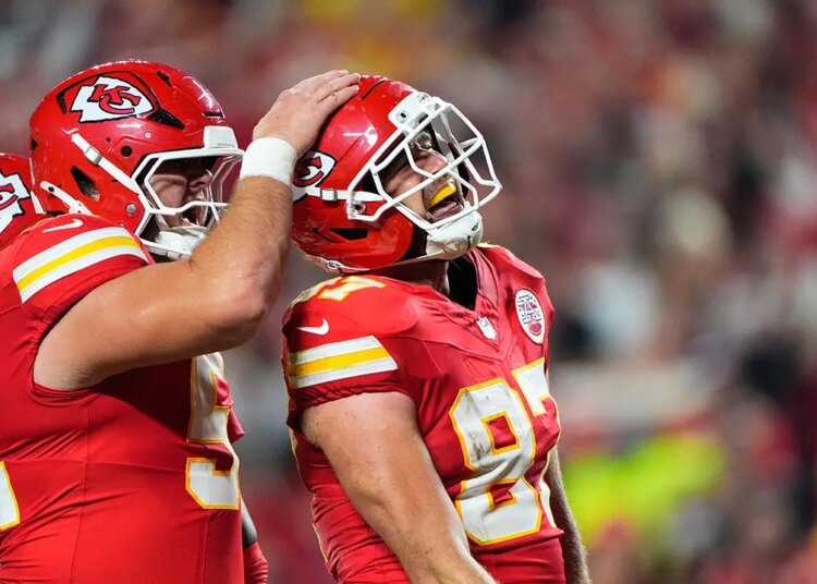 Travis Kelce ties Chiefs’ mark in win over Commanders