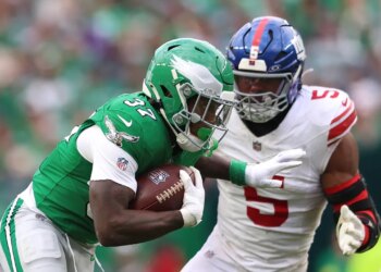 Giants’ Kayvon Thibodeaux upset over non-fumble name vs Eagles Giants’ Kayvon Thibodeaux upset over non-fumble name vs Eagles