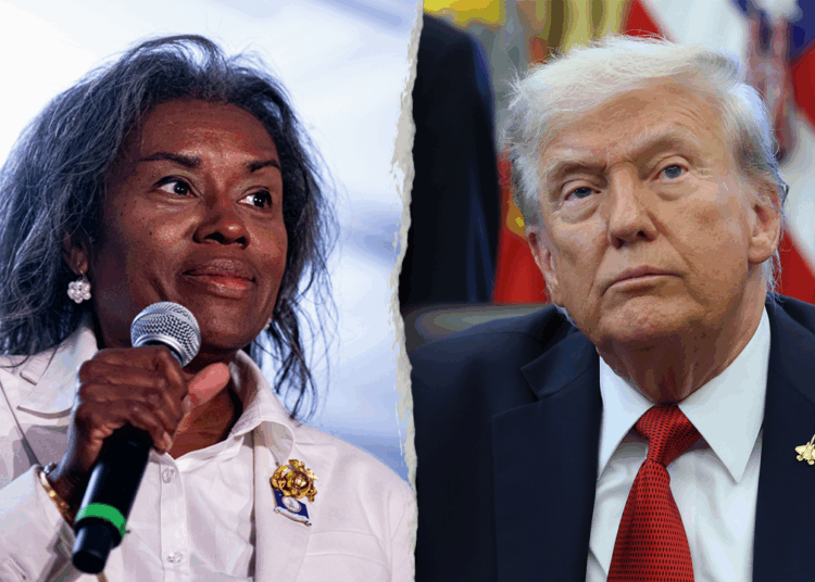 Trump and Youngkin rally for Virginia Republican ticket led by Earle-Sears