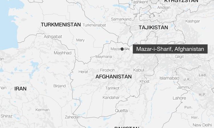 A number of casualties feared after highly effective magnitude 6.3 earthquake strikes northern Afghanistan
