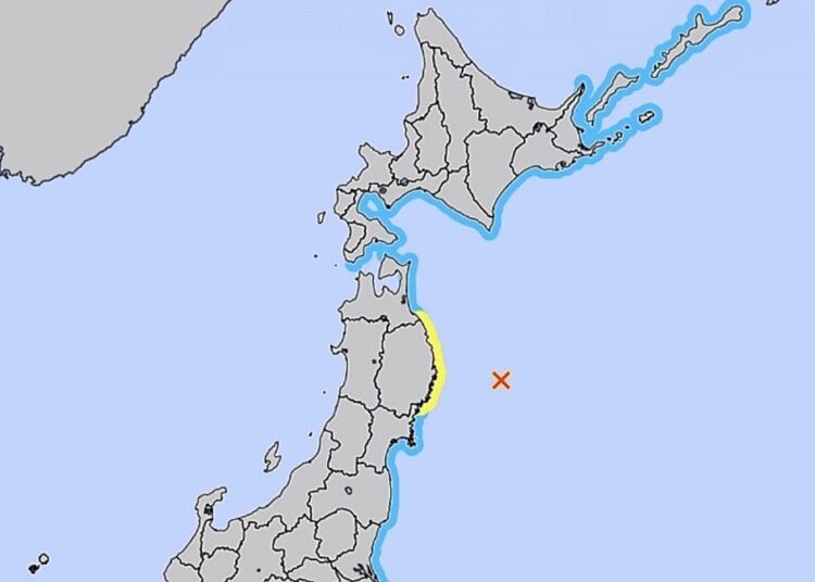 6.9 earthquake strikes off the coast of Japan, tsunami menace passes