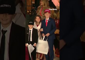 SPOT THE DIFFERENCE: Two youngsters costume like President Trump, first girl Melania Trump #shorts
