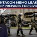 Trump’s ‘Secret Military’? Pentagon Memo Orders 23,500 Troops to Be Skilled in Crowd Management Nationwide
