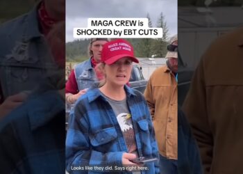 MAGA CREW is SHOCKED by EBT CUTS #ebtcard #governmentshutdown #funnyshorts