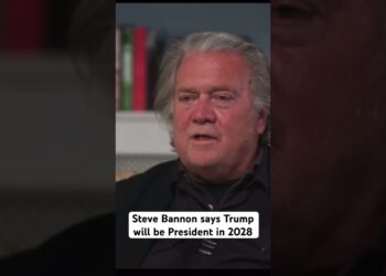 Steve Bannon says Trump shall be President in 2028 #viralvideo #politicalnews #politics
