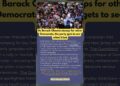 Obama STRIKES BACK! 🔥 Calls Out Trump’s “Craziness” in Explosive Speech #Obama #Trump #Politics