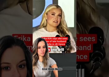 MAGA Shocked as Erika Kirk’s Secret Affair with JD Vance Involves Mild #maga #charliekirk #shorts