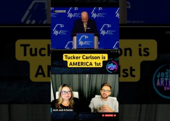 Tucker Carlson IS America First however even MAGA can’t deal with it! #RJC #MAGA #NickFuentes