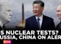 LIVE: Trump Orders NUCLEAR Checks! New Nuclear Arms Race With Russia, China; World Struggle 3 Worry Looms?