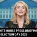 LIVE: White Home press briefing with Karoline Leavitt on Election Day LIVE: White Home press briefing with Karoline Leavitt on Election Day