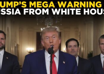 Donald Trump LIVE: Trump's Gorgeous Warning To Russia | Trump Newest Information LIVE | US Information LIVE