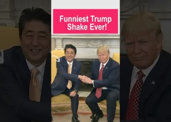 Trump Wins the Handshake 😂🔥#trump #donaldtrump #maga #uspresident