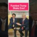 Trump Wins the Handshake 😂🔥#trump #donaldtrump #maga #uspresident