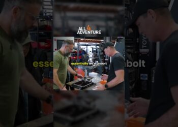 Dave walks Jase from All 4 Journey by the Starlink Mini Mount | #offroad #4×4 #4WD #starlink