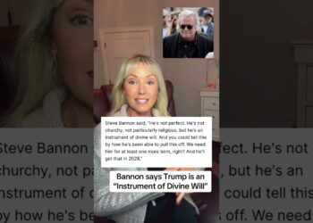 Steve Bannon says Trump is an “Instrument of Divine Will”